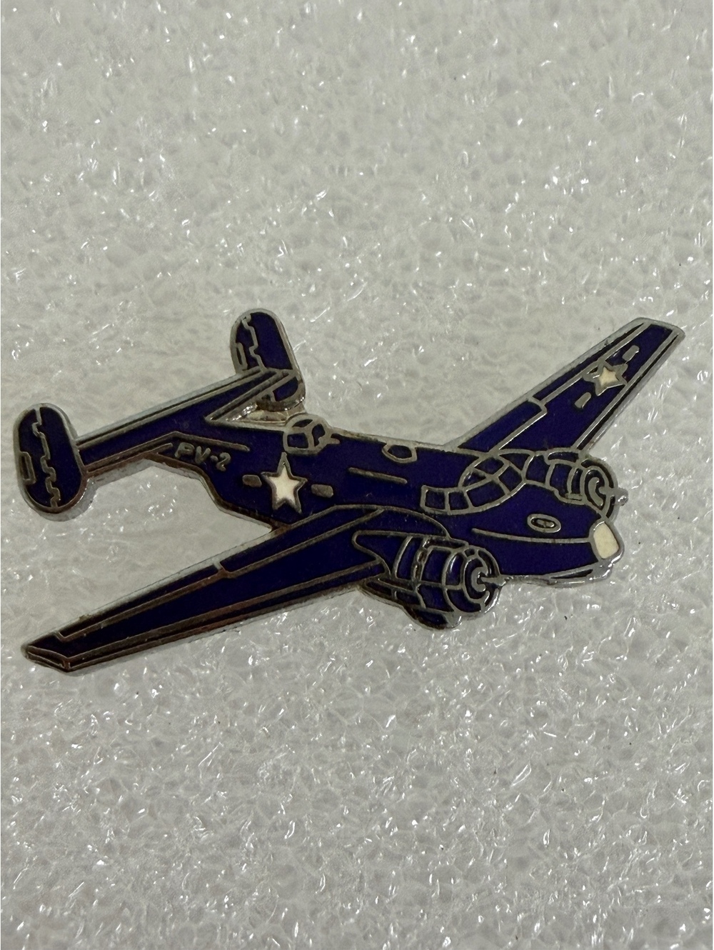 Vintage EBB L D/USAF/HS Airplane Enamel Pin